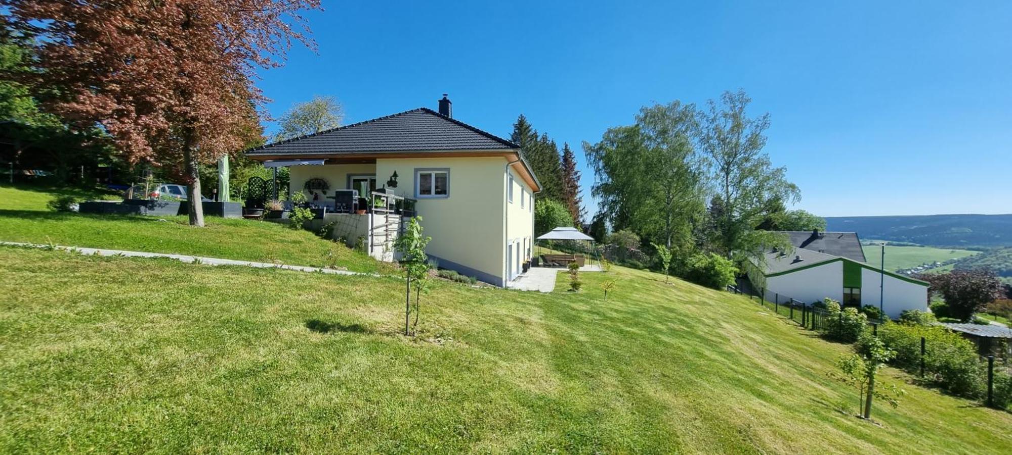 Ferienwohnung Bergidyll Шварценберг Екстер'єр фото